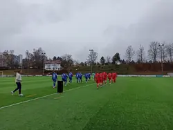 Einlauf der Mannschaften