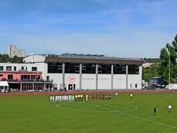 Mannschaftsbegrüßung