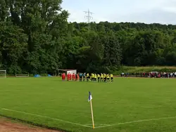 Mannschaftsbegrüßung