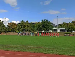 Mannschaftsbegrüßung