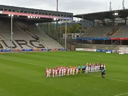 Mannschaftsbegrüßung