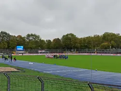 Mannschaftsbegrüßung