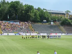 Mannschaftsbegrüßung