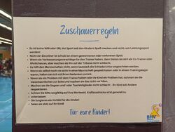 Zuschauerregeln