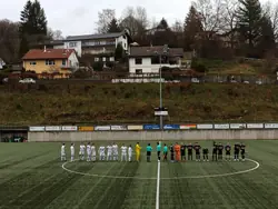 Mannschaftsbegrüßung