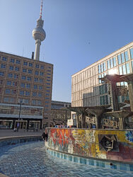 Alexanderplatz mit Fernsehturm