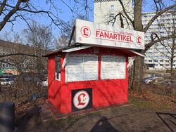 Fanartikelstand