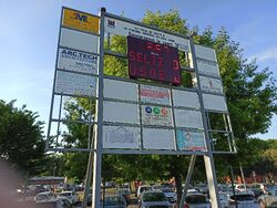 Anzeigetafel