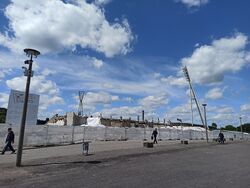 Abgerissenes Friedlich-Ludwig-Jahn-Stadion