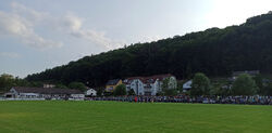 Mannschaftsbegrüßung