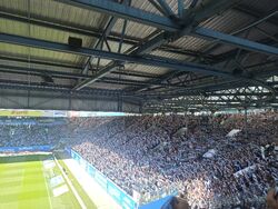 Schalparade Nordtribüne