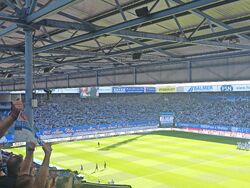 Schalparade und Banner