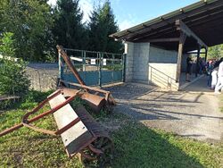 Walze und Tribüne