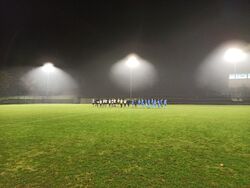 Mannschaftsbegrüßung