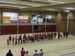 Mannschaftsbegrüßung