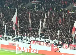 „Gute Reise ins Paradies, Anhänger von PAOK“