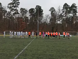 Mannschaftsbegrüßung