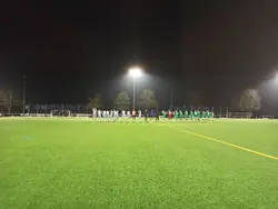 Mannschaftsbegrüßung