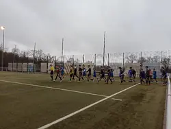 Einlauf der Mannschaften